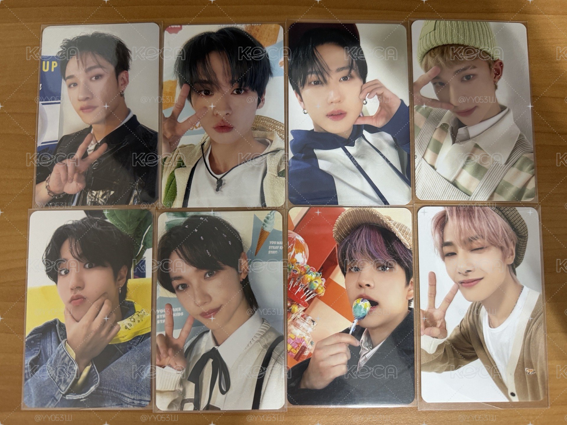 SKZ 23年曆小卡