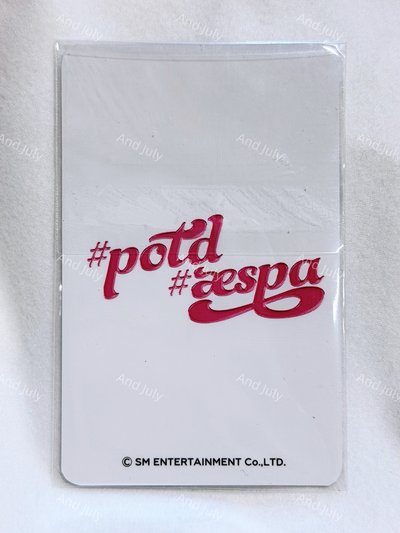 aespa #potd日本/泰國展會滿額