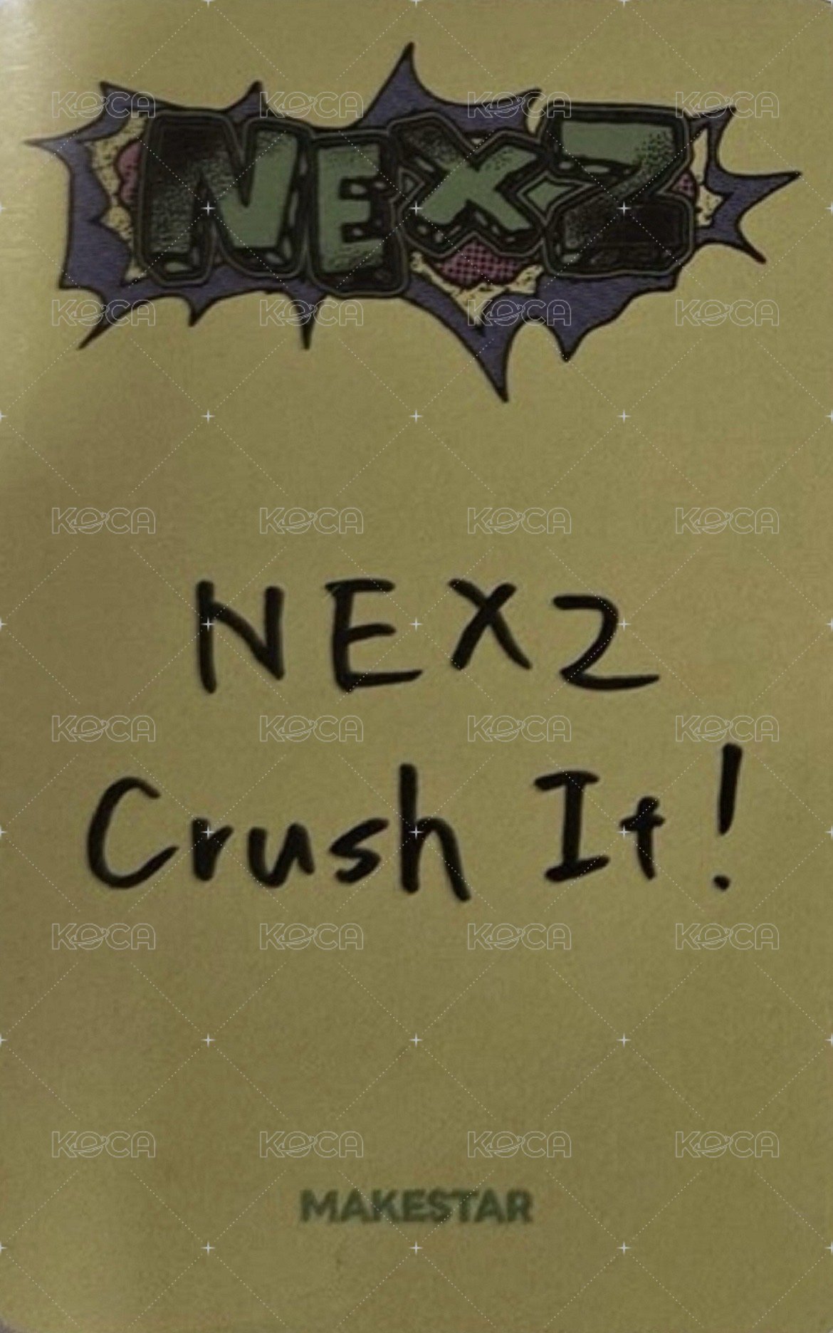 迷二 ms 1.0 幸運卡 英文卡背 背面