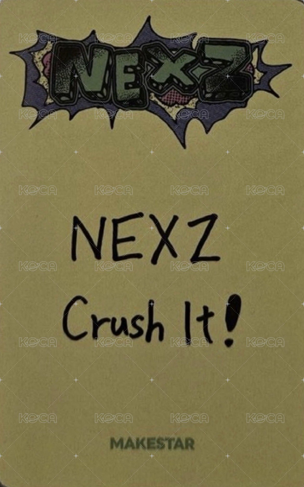 迷二 ms 1.0 幸運卡 英文卡背 背面