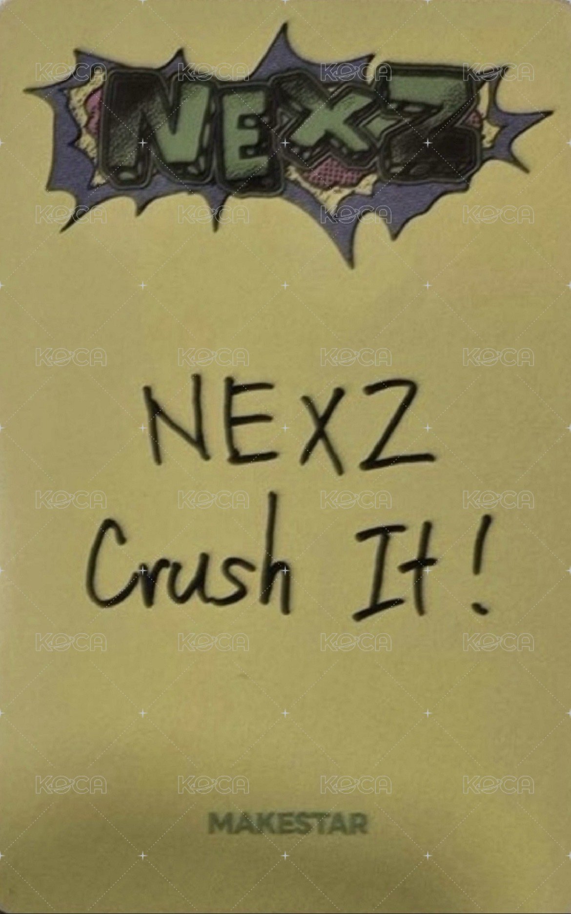 迷二 ms 1.0 幸運卡 英文卡背 背面