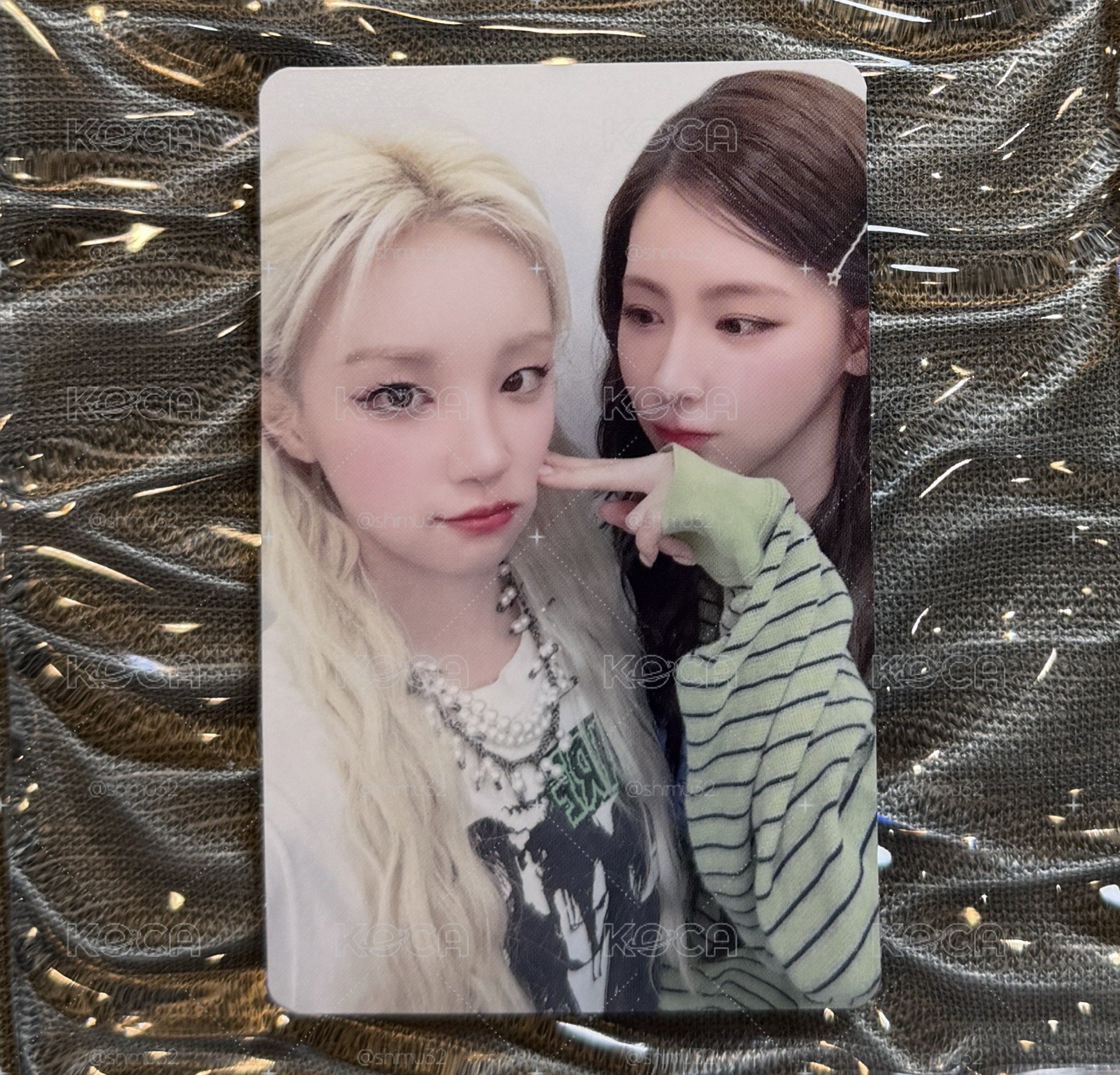 i-dle 華納 分隊卡 特典卡 姐弟