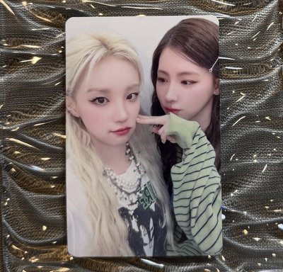 i-dle 華納 分隊卡 特典卡 姐弟