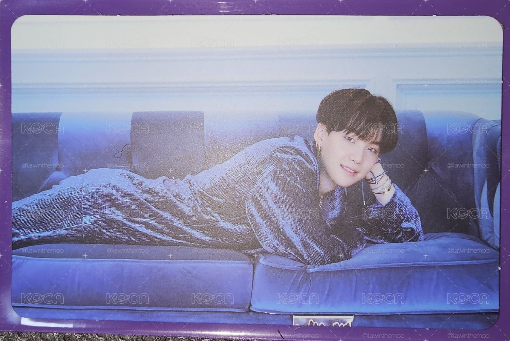 BTS SUGA BE 一般版 專輯小卡