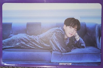 BTS SUGA BE 一般版 專輯小卡