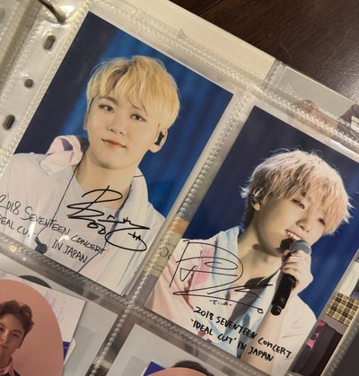 SEVENTEEN 日本生寫真