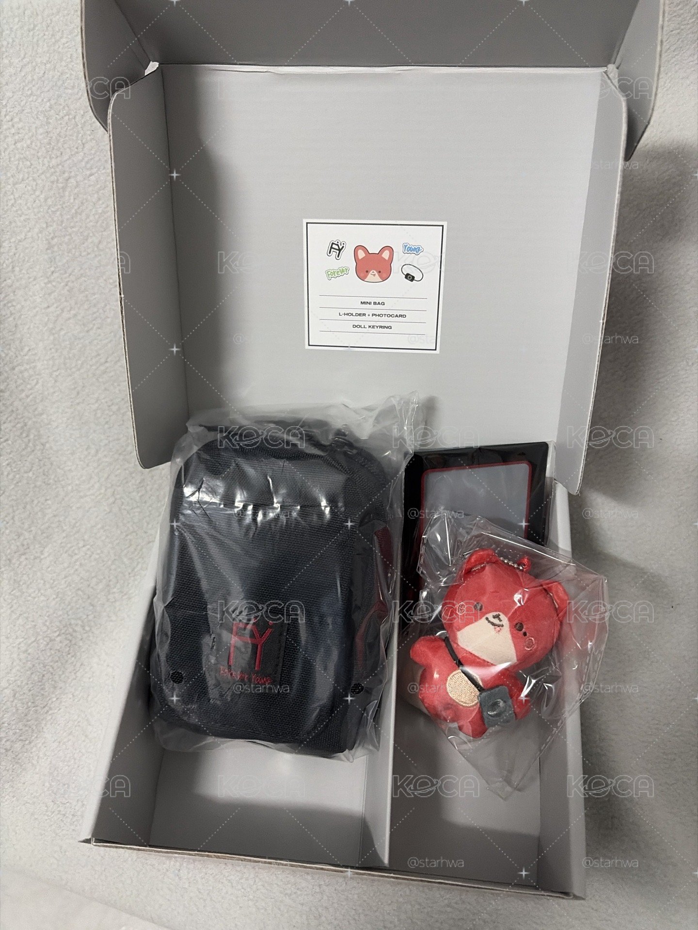 [HBD KIT]MINI BAG - WOOYOUNG  生日禮盒 （不含卡）