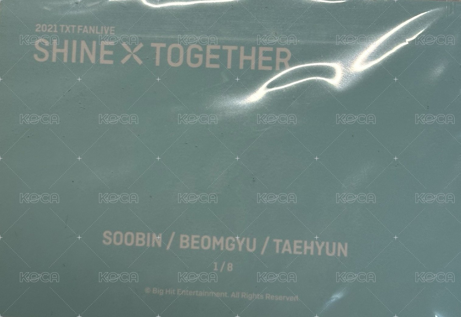 21 FANLIVE 隨機卡  背面