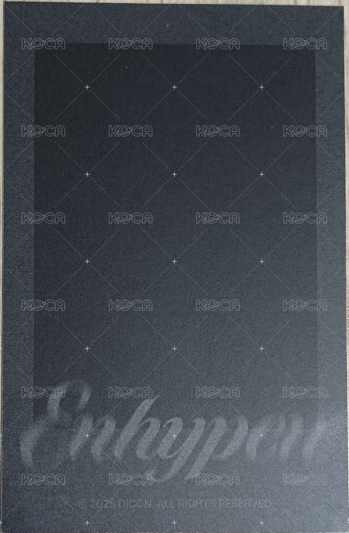 25年D社 b版 拍立得 雜誌卡  背面