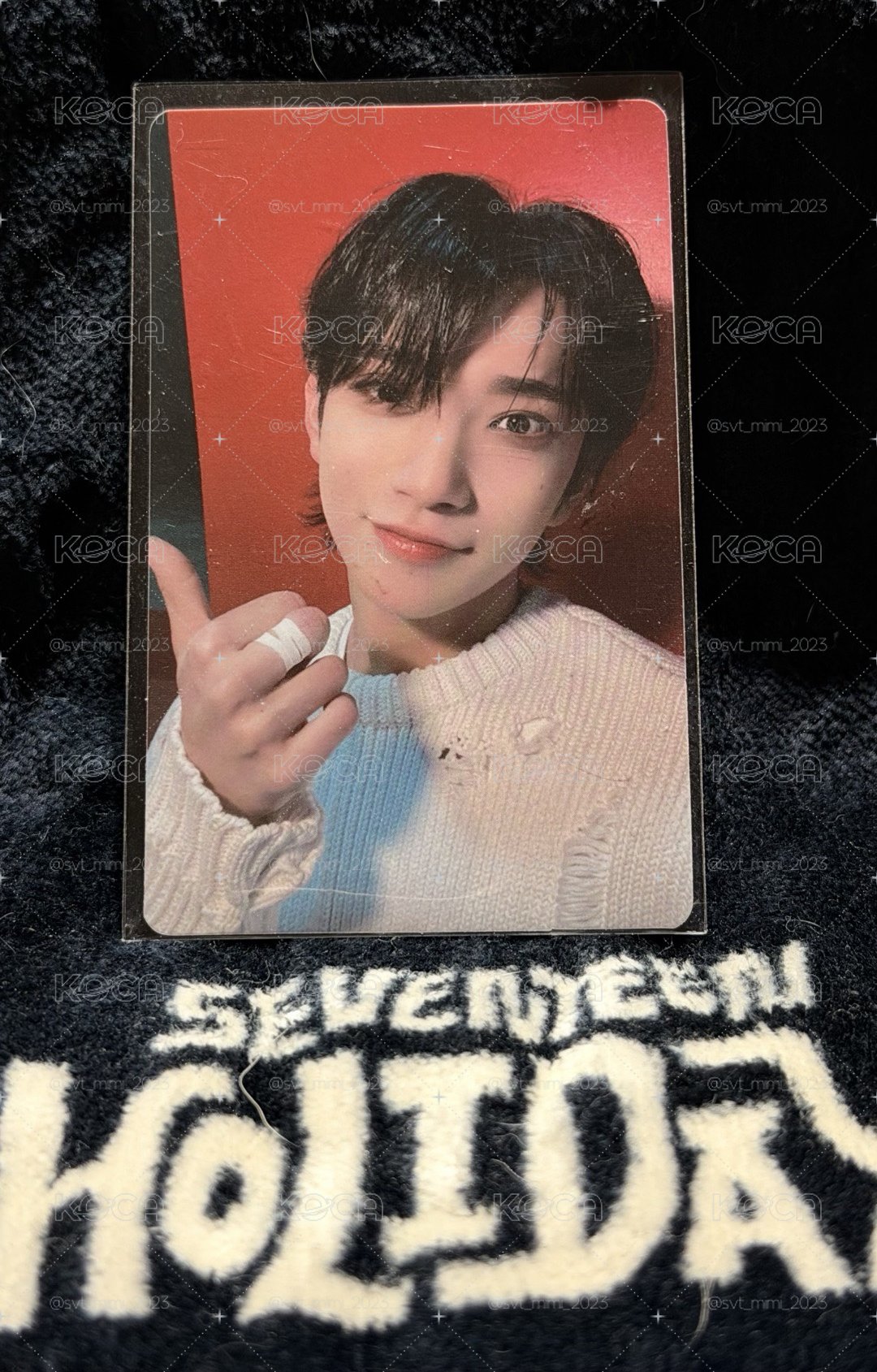 SEVENTEEN 💎Mini10 幸運卡 ✩ 知秀