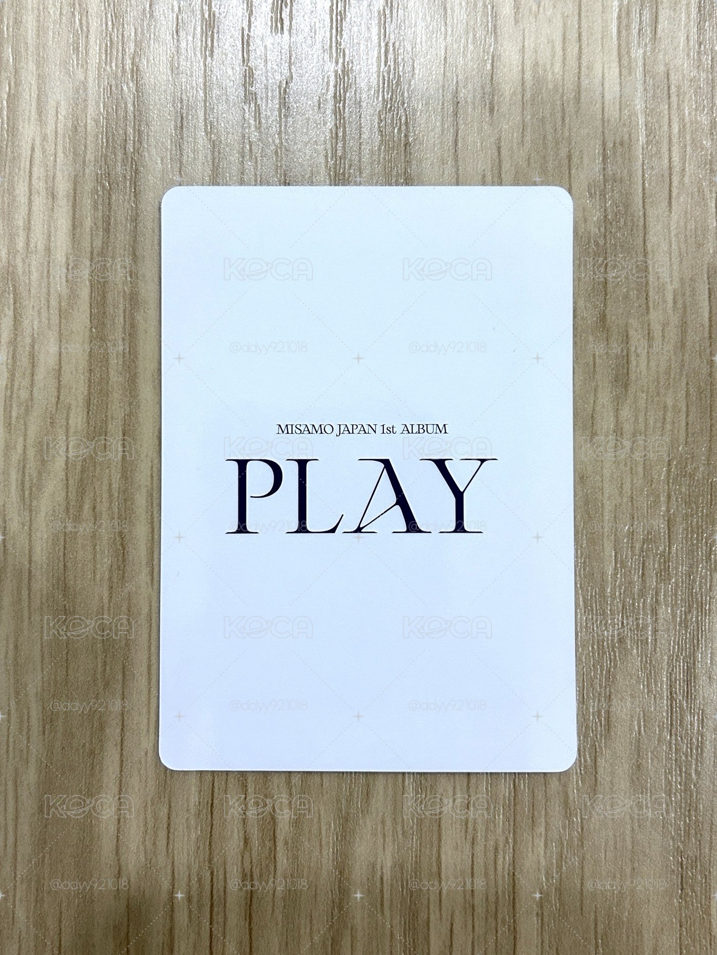 SANA  PLAY塔店幸運卡