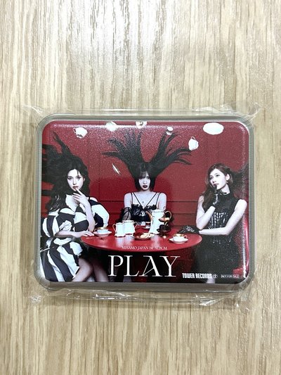 MISAMO PLAY塔店特典收納小鐵盒（三型態同時購入）