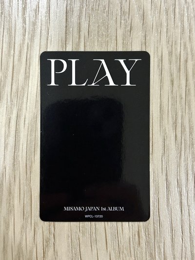 SANA PLAY初回B盤小卡