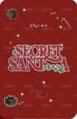 SECRET SANTA dmm 線上 Fansign card  Back
