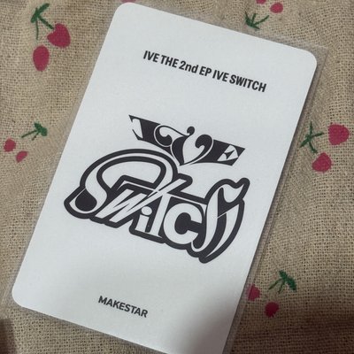IVE IVE SWITCH WONYOUNG 張員瑛 makestar MS 特典卡