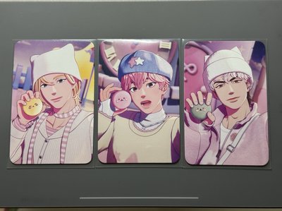 PLAVE BBUU Hello82特典 諾亞💜斑比💗銀虎❤️