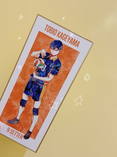 影山飛雄Ani-art第二彈色紙