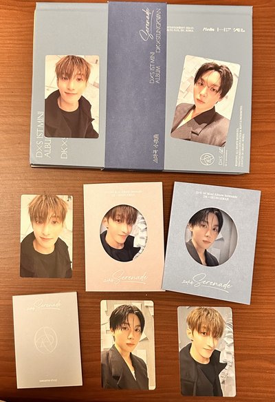 碩寛全專 +wvs特典(碩寛)+fan party特典卡(碩)  ❣️贈碩寛演唱會紙花