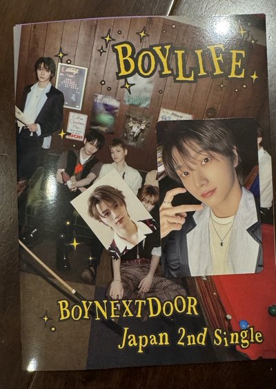 BOYNEXTDOOR BOYLIFE日專