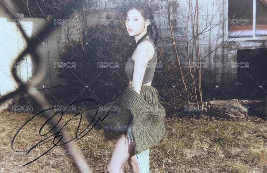 Sana 親簽