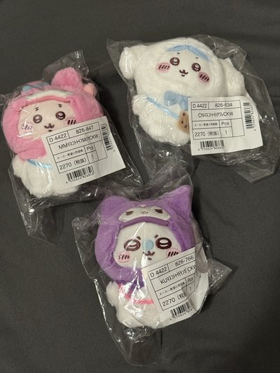 吉伊卡哇x三麗鷗 吊娃 2025聯名