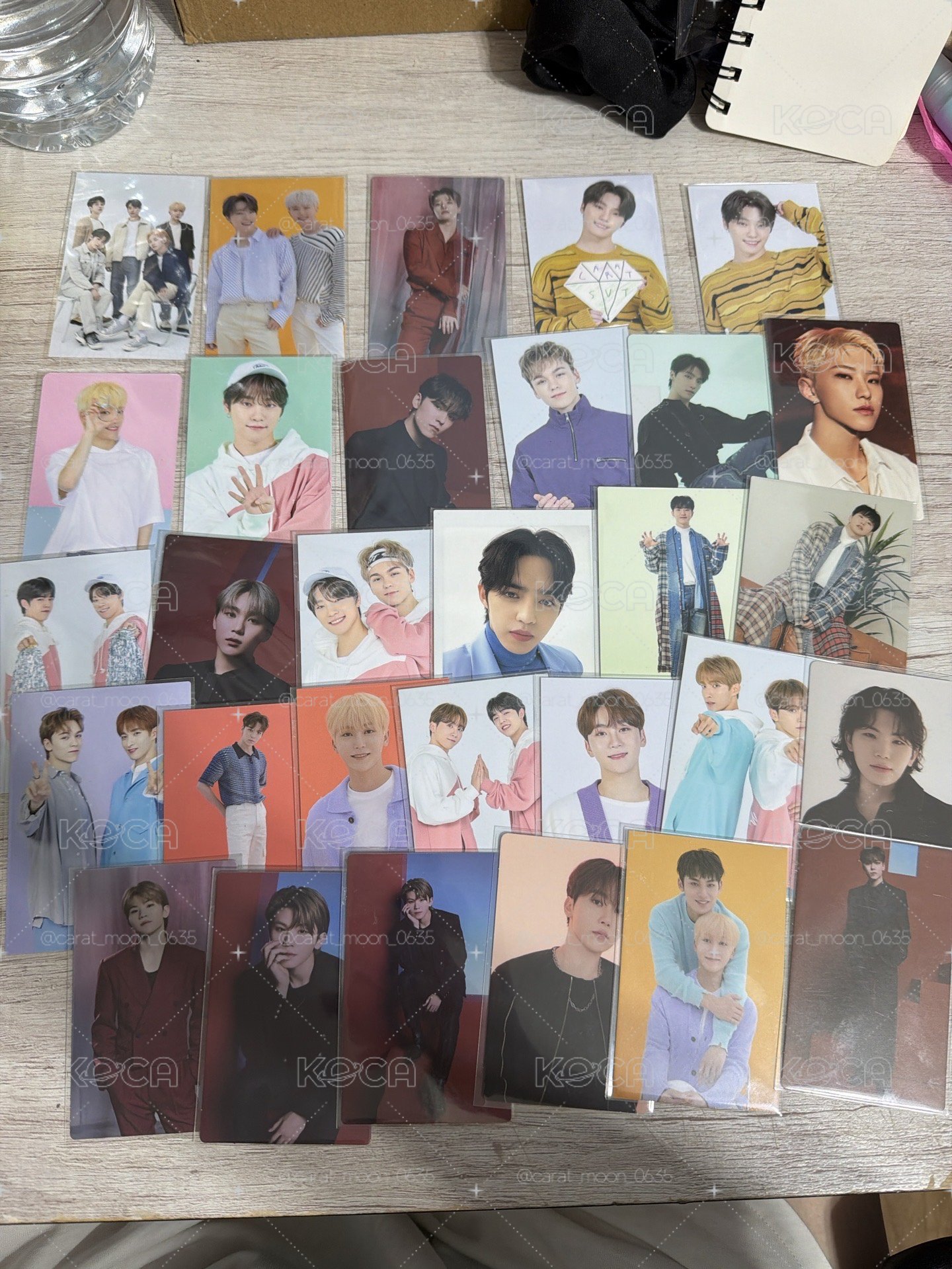 SEVENTEEN 周邊卡