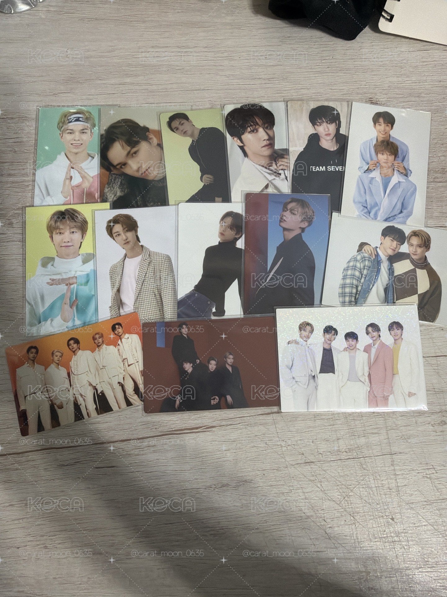 SEVENTEEN 周邊卡