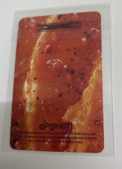 spaghetti 小櫻花（這張卡非常好看）