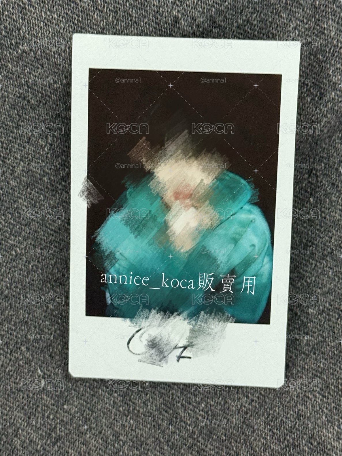<標價可直拍>韓維辰未公開拍立得