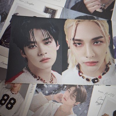 MAX 預售禮情書 拍立得 貼紙 折疊海報