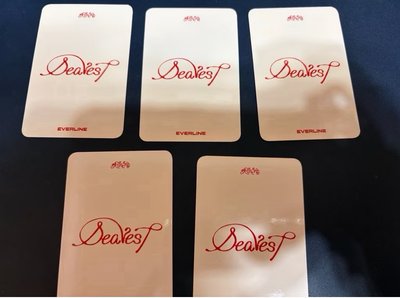 售Rescene 單曲二輯 "Dearest" Everline 通路特典小卡 成套 EL