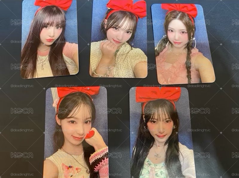 *售Rescene 迷你二輯 "Glow Up"Everline 通路特典小卡 成套 EL