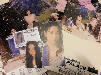 22年smcu 冬專全專 🐻卡椰id卡明信片+海報