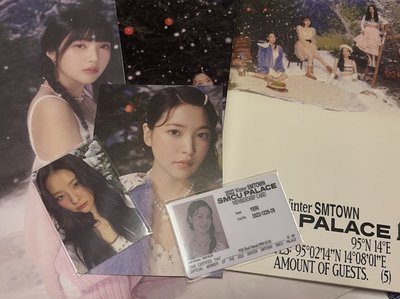 22年smcu 冬專全專 🐻卡椰id卡明信片+joy海報+團海報