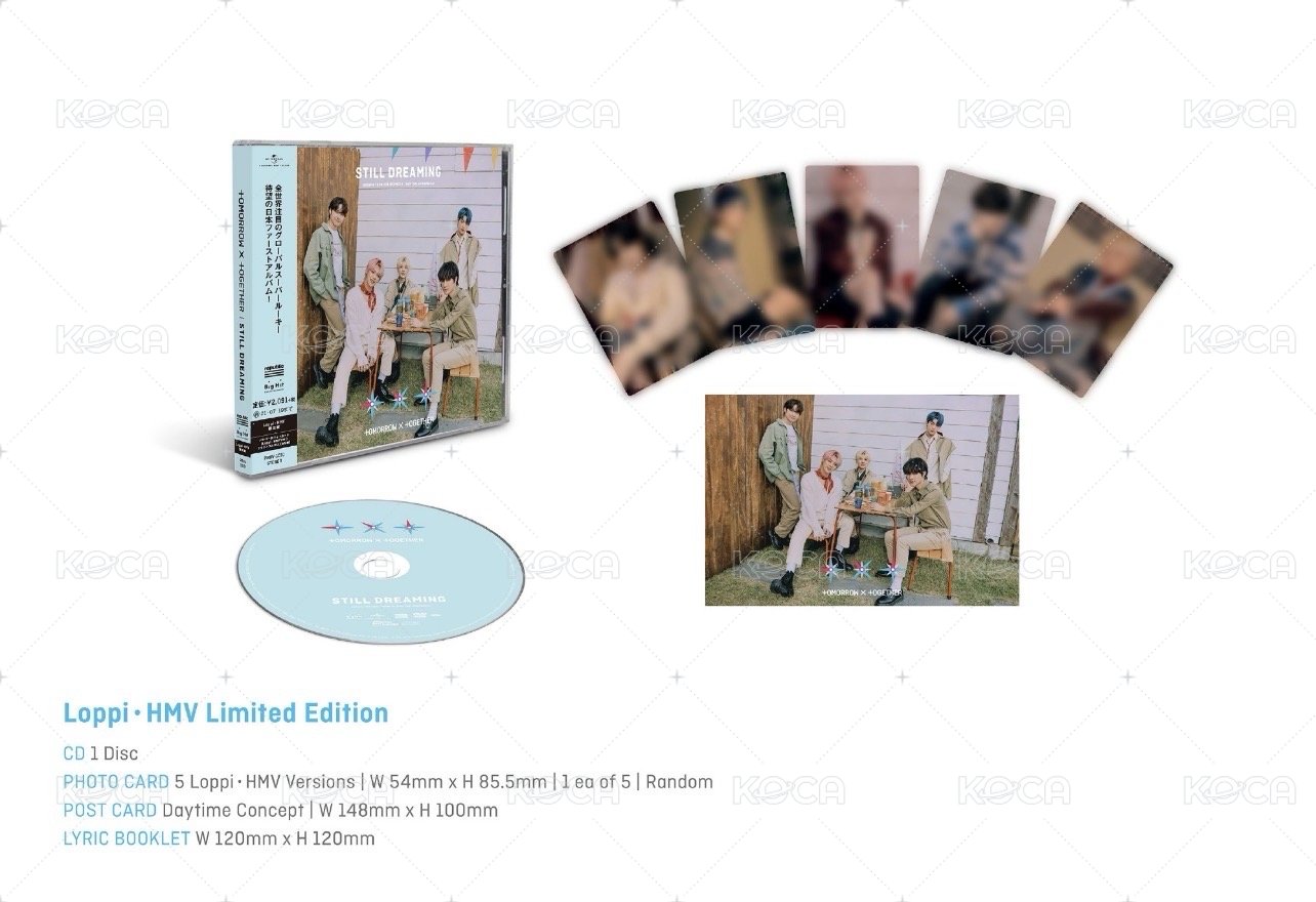 STILL DREAMING hmv LAWSON loppi限定 特典卡  背面