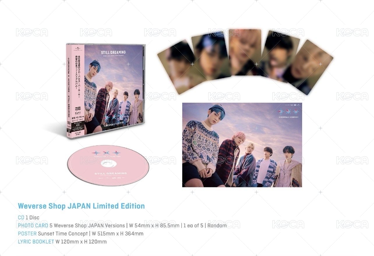 STILL DREAMING 日咖 特典卡  背面