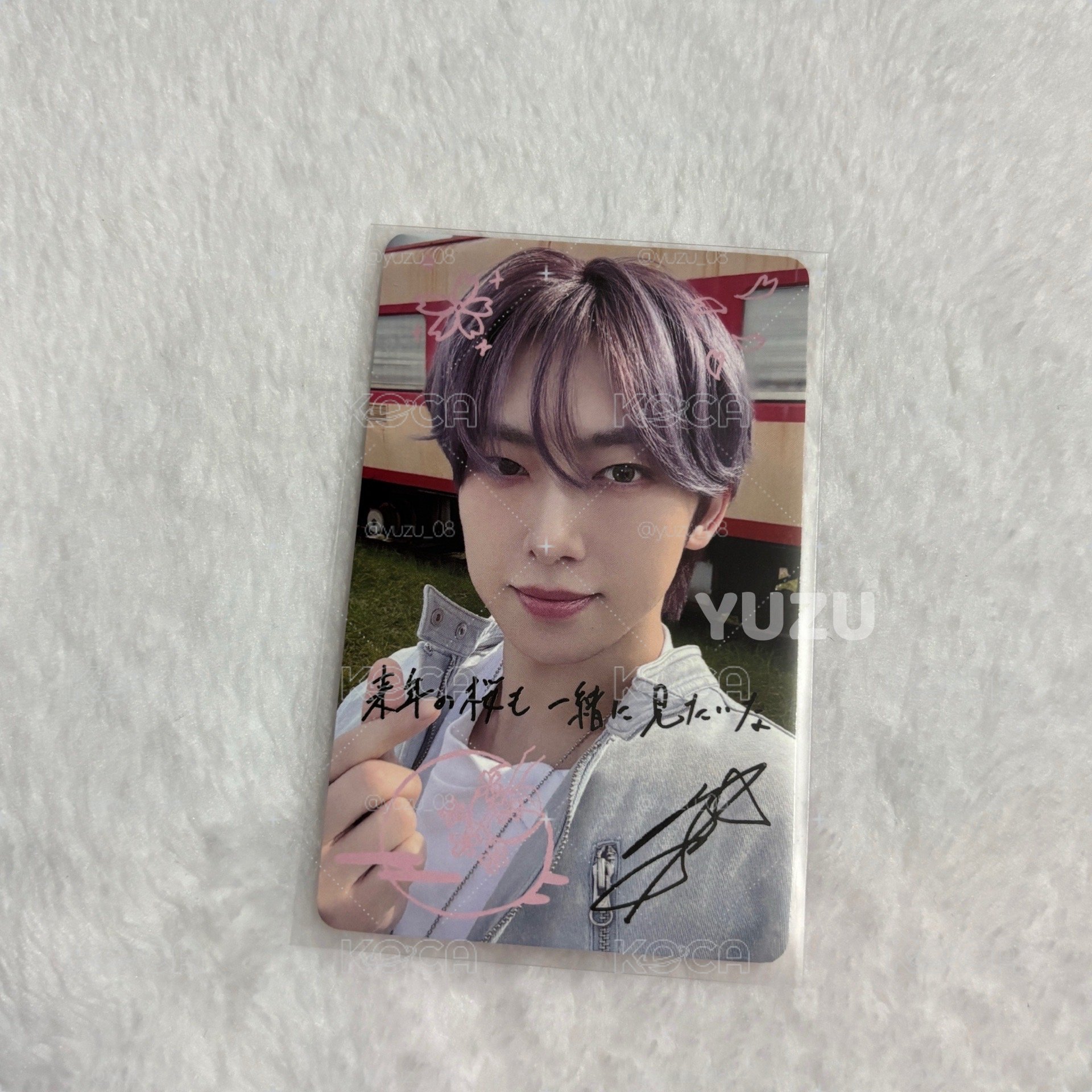 &TEAM 五月雨幸運卡 手書 FUMA