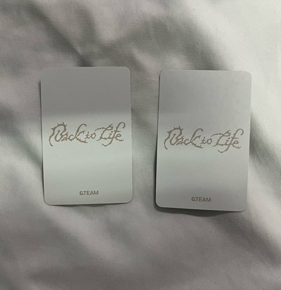 FUMA JO BACK TO LIFE mini CD 專卡