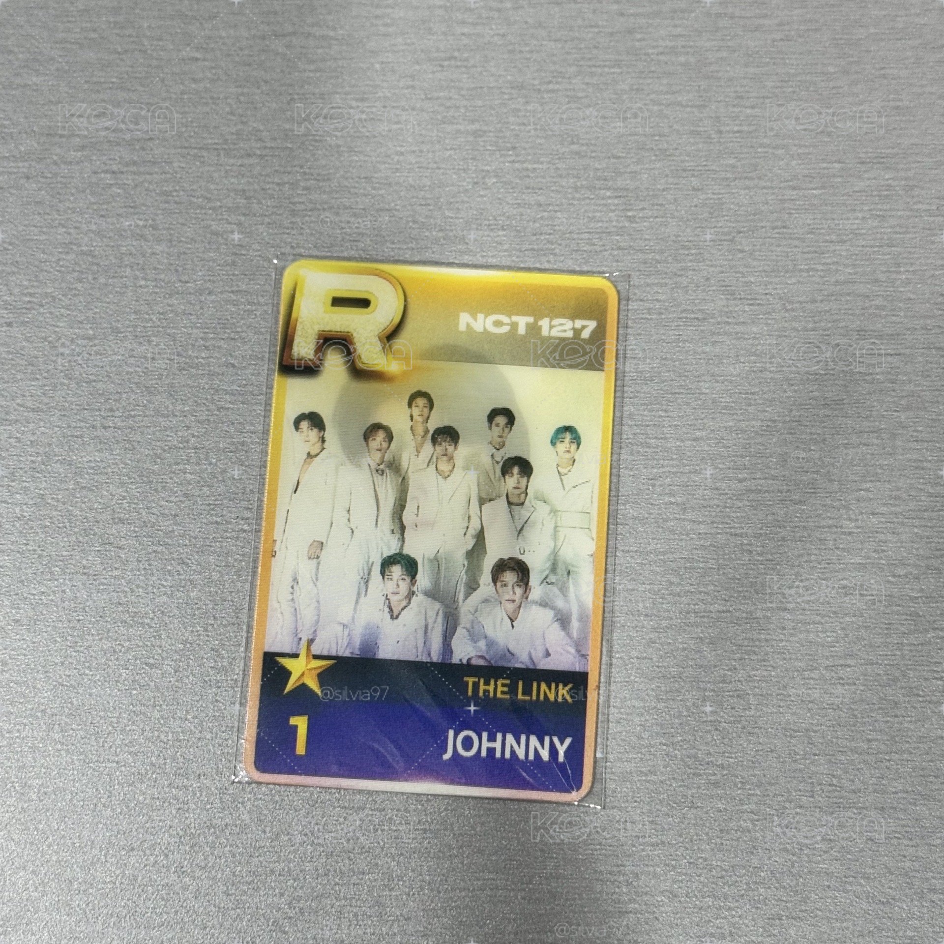 NCT127 二巡 THE LINK 任務卡 SSR 變換卡 Johnny