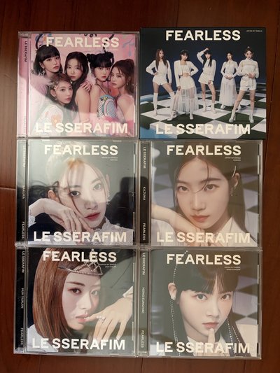 LE SSERAFIM FEARLESS JP 空專