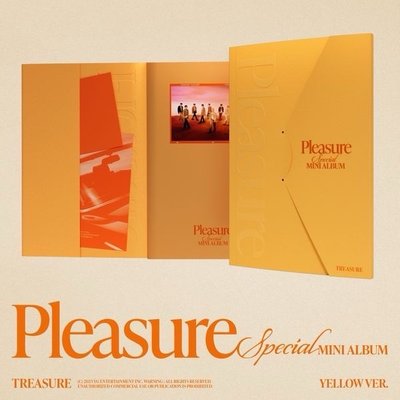 TREASURE [PLEASURE] 未拆專 黃版/朴炡禹單封