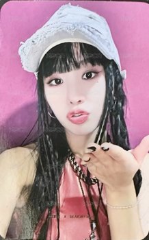 KISS OF LIFE dmm 簽售卡 dmm線下飛吻雙面卡 背面