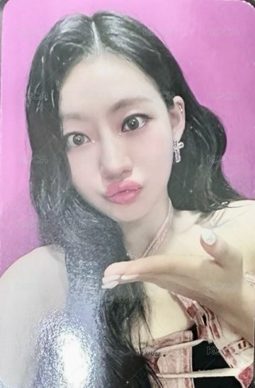 KISS OF LIFE dmm 簽售卡 dmm線下飛吻雙面卡 背面