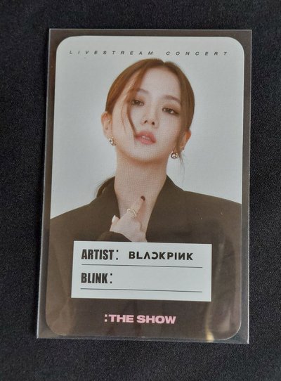 BLACKPINK THE SHOW系列小卡