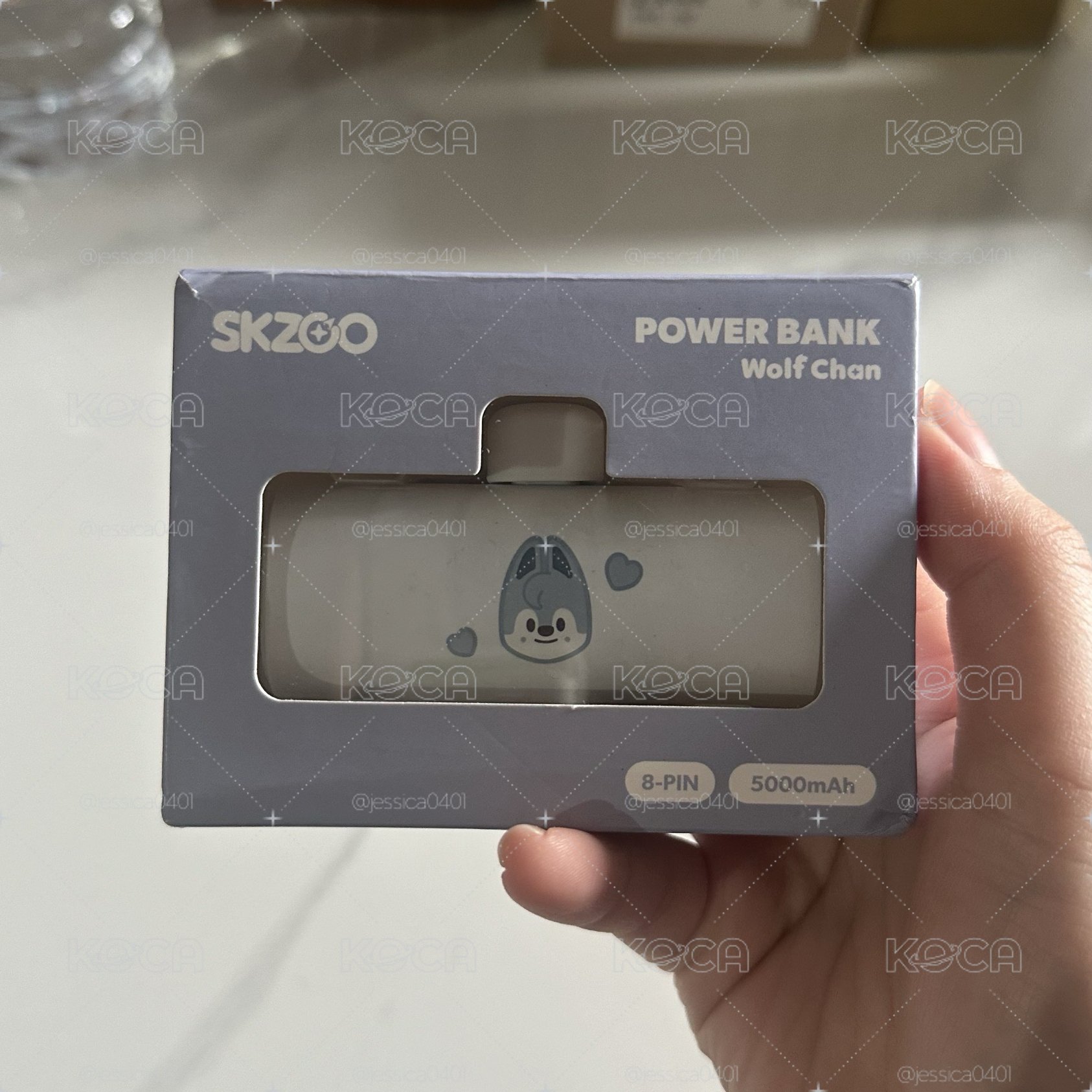 ［全新未使用］ SKZOO燦狼行動電源（8-pin)