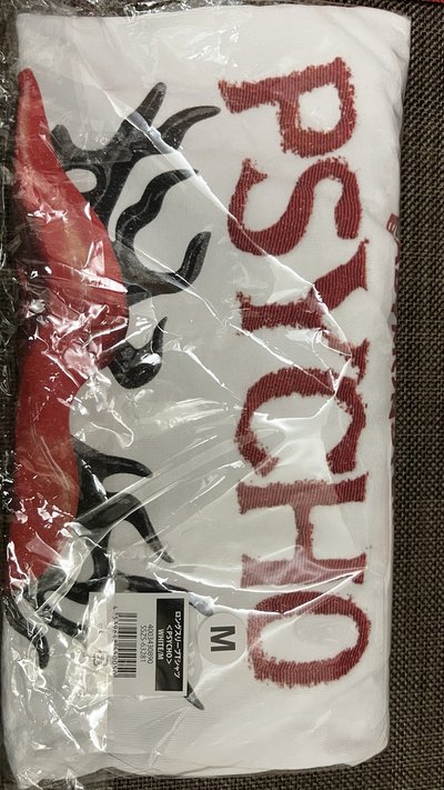 psycho 白色大學T