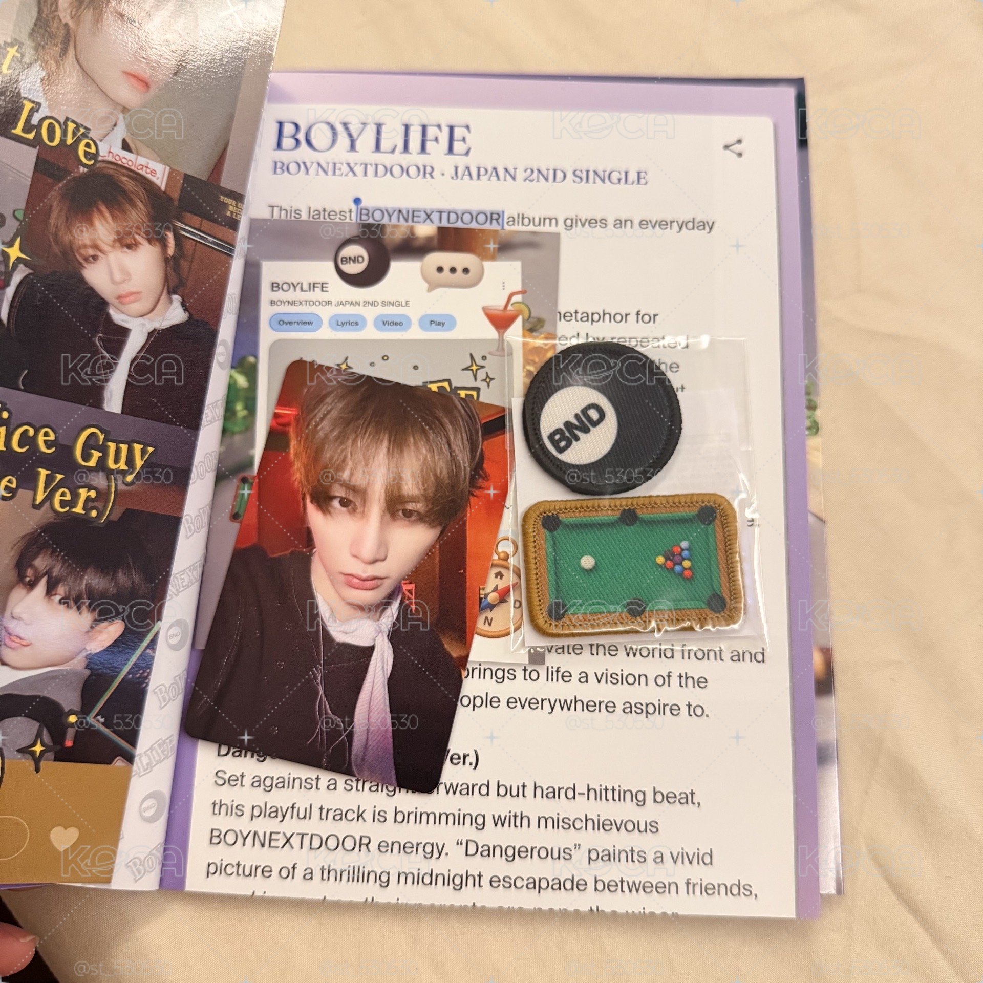 BOYNEXTDOOR BOYLIFE 初回限定A 初回限定B