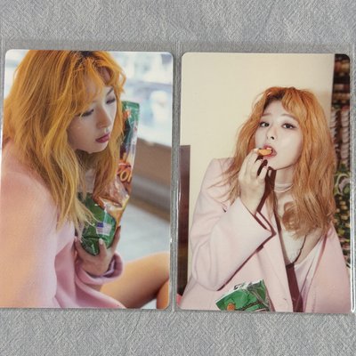 Red velvet 2017 瑟琪 年曆小卡