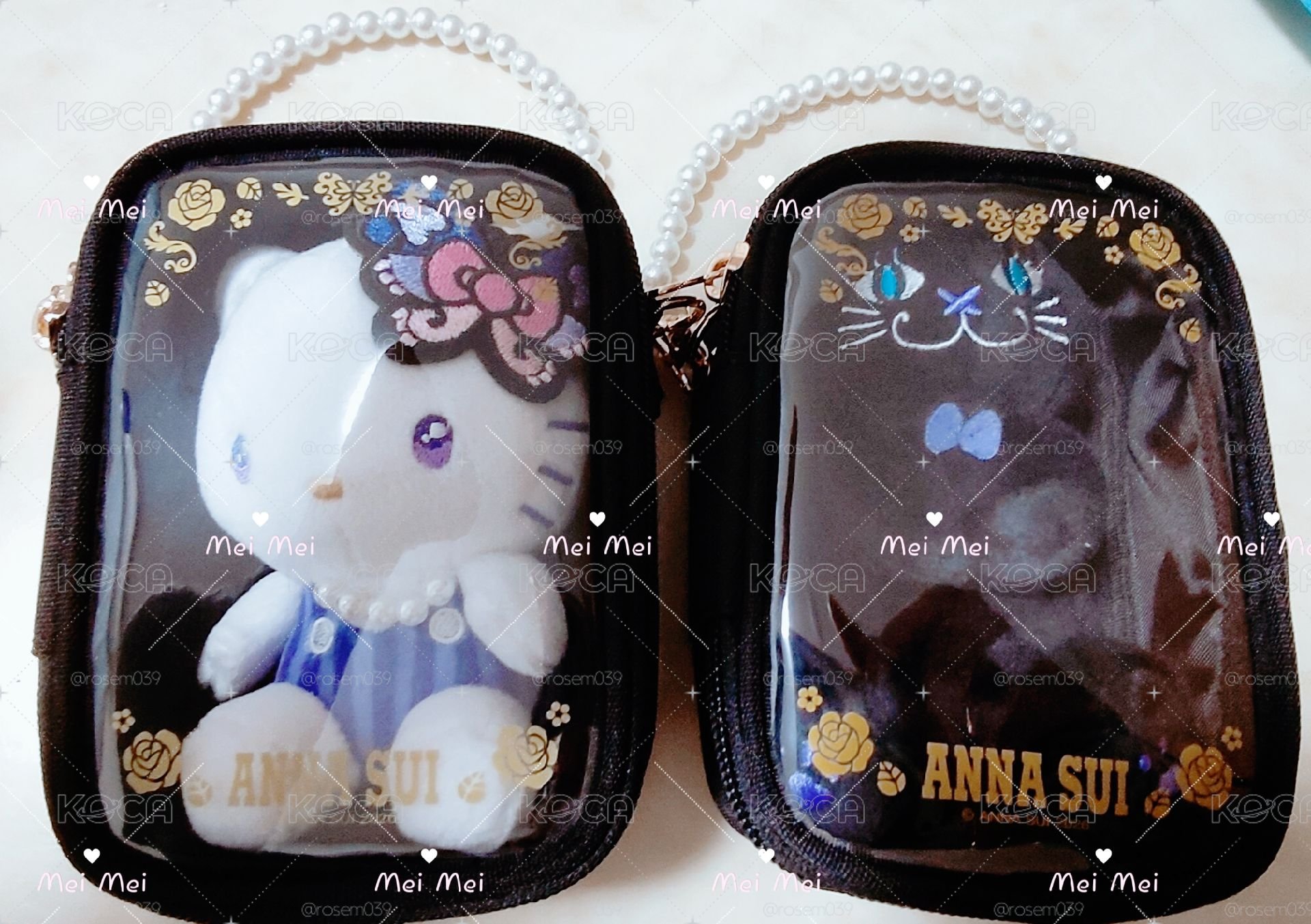 Annasui x 三麗鷗聯名絨毛掛飾珍珠娃包組
