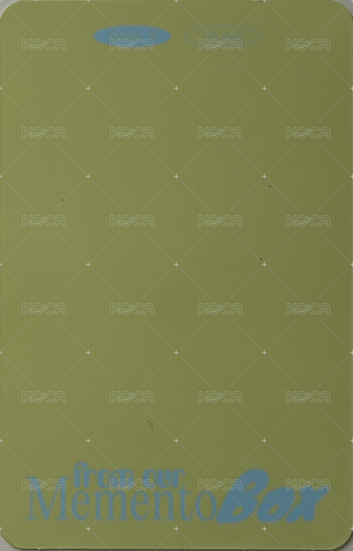 STW 專輯卡 Dream ver. 背面